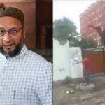 شدت پسند ہندؤں کا نامور مسلم رہنما اسدالدین اویسی کے گھر پر حملہ