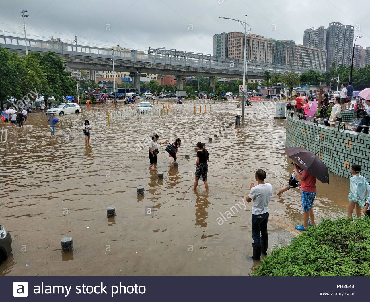 چین میں بارشوں نے تباہی مچادی،18لاکھ افراد متاثر