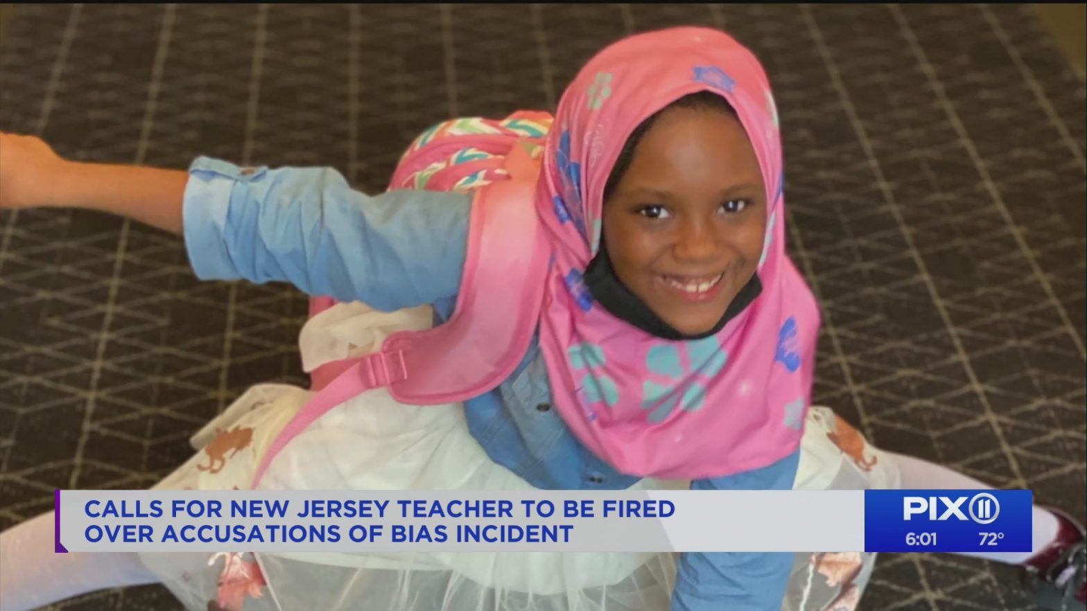 نیوجرسی میں بچی کا نقاب اسکول ٹیچر نے زبردستی اتار دیا