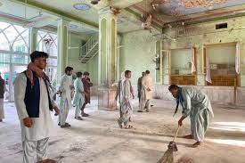 افغانستان، مسجد میں بم دھماکا،  37فراد جاں بحق، 70سے زائد زخمی