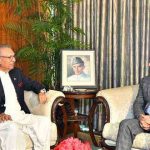 صدر مملکت سے ڈی جی آئی ایس آئی لیفٹینٹ جنرل فیض حمید کی الوداعی ملاقات