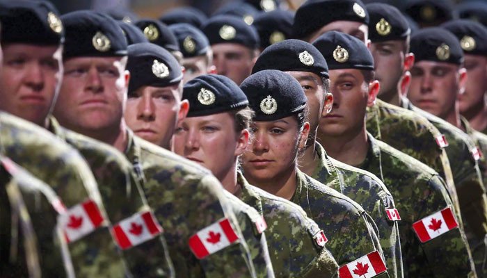 کینیڈین فوج میں چھ سالوں کے دوران 800 جنسی حملے رپورٹ