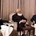 سیاسی رابطوں میں تیزی،فضل الرحمان کی چودھری برادران سے ملاقات