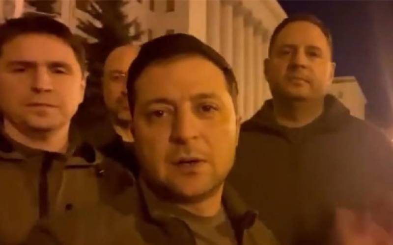 ممکن ہے آپ مجھے آخری بار زندہ دیکھ رہے ہوں، یوکرینی صدر کا ویڈیو پیغام