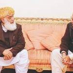 فضل الرحمان سے چودھری شجاعت کی ملاقات، تحریک عدم اعتماد پر تبادلہ خیال