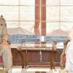 وزیراعظم عمران خان سے آرمی چیف جنرل قمر جاوید باجوہ کی ملاقات