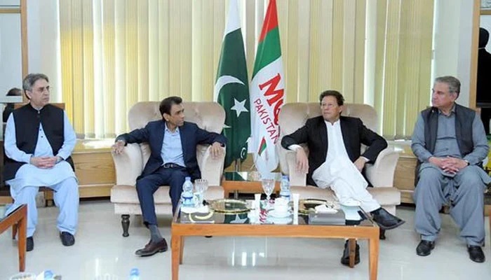 وزیرِ اعظم عمران خان کی ایم کیو ایم کے رہنماؤں سے ملاقات