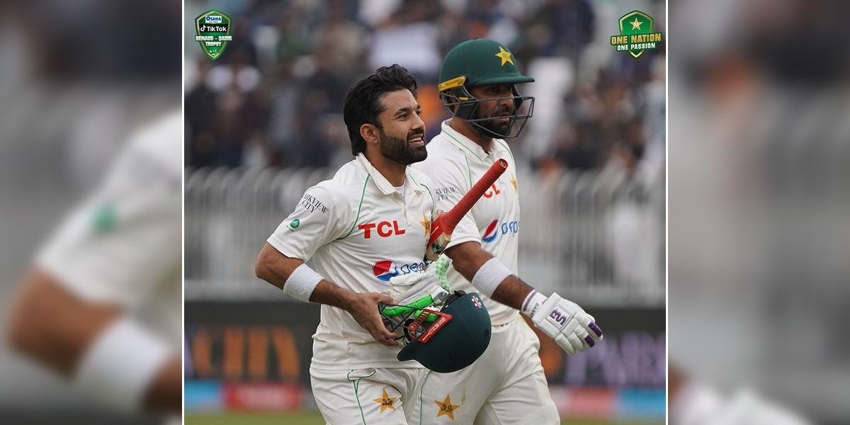 راولپنڈی ٹیسٹ، پاکستانی ٹیم نے پہلی اننگز چار وکٹوں  پر 476 رنز پر ڈکلیئر کر دی