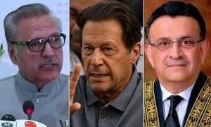 دھمکی آمیز خط، عمران خان کا تحقیقات کے لیے صدر اور چیف جسٹس کو خط