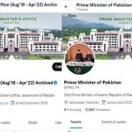 پی ٹی آئی کا وزیراعظم ہاؤس کا آفیشل ٹوئٹر ہینڈل نئی حکومت کو دینے سے انکار