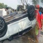 ڈاکٹر شہبازگل کی گاڑی کو موٹروے پر حادثہ، زخمی ہوگئے