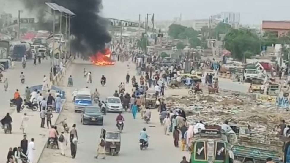حیدرآبادواقعے کیخلاف سندھ میں کشیدگی برقرار