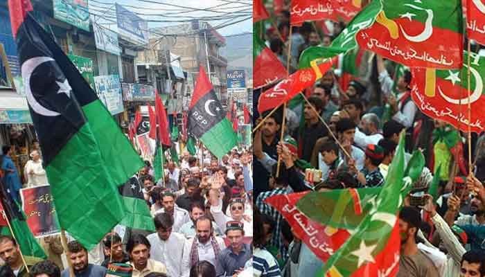 حیدرآبادپی ٹی آئی اورپیپلزپارٹی کے کارکنوں میں تصادم