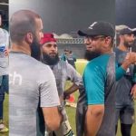 پاکستان،انگلینڈ کی ٹیموں کا پریکٹس سیشن، کھلاڑیوں کے  گھل مل جانے کی ویڈیو وائرل