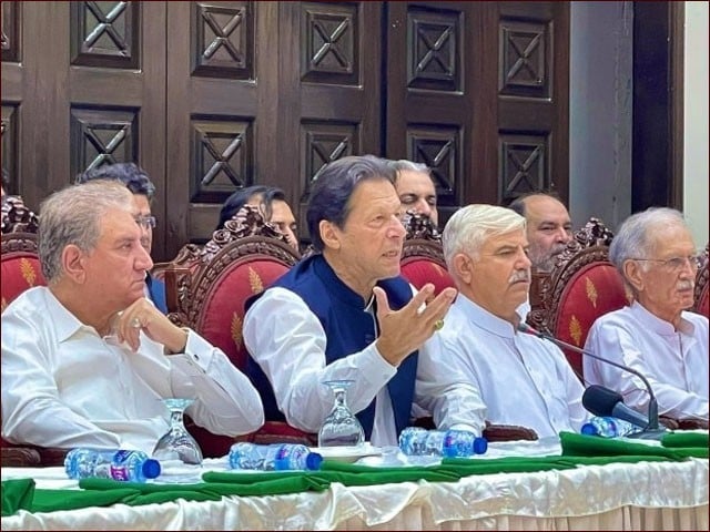 عمران خان کا جمعہ کو لبرٹی چوک لاہور سے لانگ مارچ شروع کرنے کا اعلان