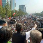 عمران خان کی قیادت میں تاریخی لانگ مارچ کا لبرٹی چوک لاہور سے آغاز