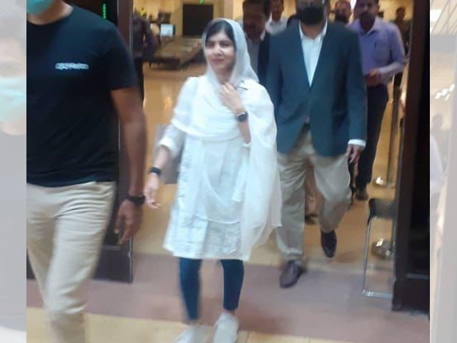 ملالہ یوسف زئی پاکستان پہنچ گئیں، مکمل سکیورٹی فراہم