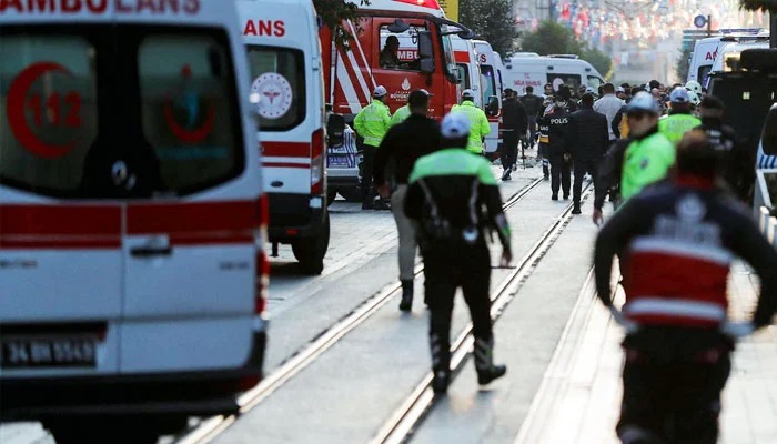 استنبول دھماکے کا ملزم گرفتار، کردستان ورکرز پارٹی حملے کی ذمہ دار قرار