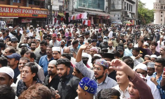بھارت میں قرآن پاک کی بے حرمتی کے خلاف شدید احتجاج