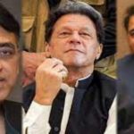 توہین الیکشن کمیشن کیس، عمران خان، فواد، اسد عمر کو نوٹس