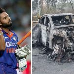 بھارتی کرکٹر ریشابھ پنت حادثے کا شکار، گاڑی جل کر مکمل تباہ ہو گئی