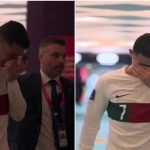 مراکش سے شکست، رونالڈو میچ ختم ہوتے ہی روتے ہوئے گراؤنڈ سے چلے گئے