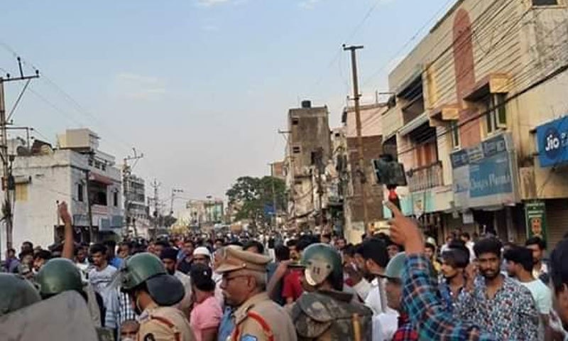 سڑک چوڑی کرنے کا بہانہ، بھارت میں ایک اورتاریخی مسجد شہید