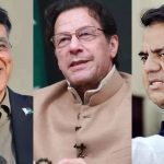 توہین الیکشن کمیشن: عمران، اسد عمر، فواد  کے قابل ضمانت وارنٹ گرفتاری جاری