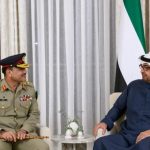 یواے ای کے صدر سے آرمی چیف جنرل عاصم منیر کی ملاقات