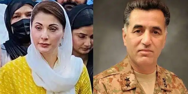 میرے پاس قمر باجوہ سے متعلق نہیں، فیض حمید سے متعلق ثبوت ہیں، مریم نواز