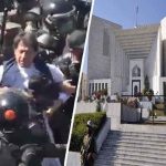 اسلام آباد پولیس عمران خان کو لے کر سپریم کورٹ روانہ