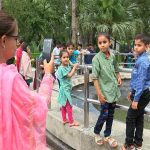 عید الاضحی کا تیسرا روز، قربانی اور دعوتوں کے بعد عوام نے پارکوں کا رخ کر لیا