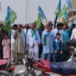 پیٹرول قیمتیں، بجلی بلوں میں اضافے جماعت اسلامی کا کمر توڑ مہنگائی کے خلاف احتجاج