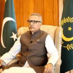 عام انتخابات 6 نومبر کو ہونے چاہئے، صدر مملکت کی تجویز