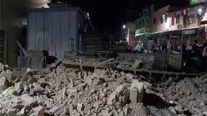 مراکش میں 6.8 شدت کا زلزلہ، 635 افراد جاں بحق، 329 زخمی