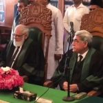 جسٹس عرفان سعادت نے قائم مقام چیف جسٹس سندھ ہائیکورٹ کا حلف اٹھا لیا