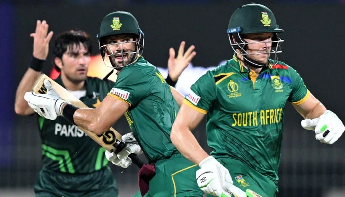 پاکستان کو سنسنی خیز مقابلے کے بعد جنوبی افریقہ نے شکست دے دی