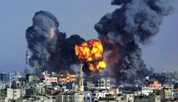 غزہ پر اسرائیلی بمباری، شہید فلسطینیوں کی تعداد 900، حماس کے حملوں میں اسرائیلی ہلاکتیں 1200 سے تجاوز