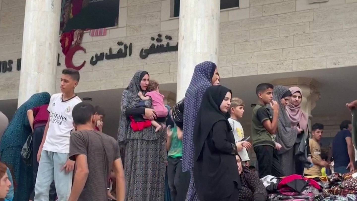 غزہ کے تمام ہسپتال خالی کرنے کی وارننگ ،بمباری سے مزید سینکڑوں شہید