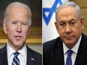 غزہ میں جنگ ،امریکی صدر نے اسرائیلی وزیراعظم کو گالی دیدی