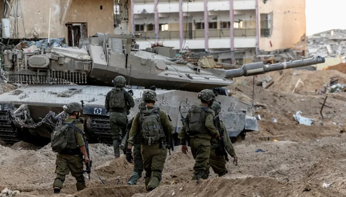 اسرائیلی ٹینکوں پر القسام بریگیڈز اور اسلامی جہاد کی گولہ باری