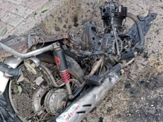 پشاور؛ بارودی مواد کی منتقلی کے دوران دھماکا( 2دہشتگرد ہلاک، ایک زخمی)