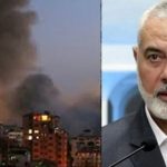 عیدالفطر پراسرائیل کی وحشیانہ بمباری، اسماعیل ہنیہ کے 3 بیٹوں سمیت مزید 125 فلسطینی شہید