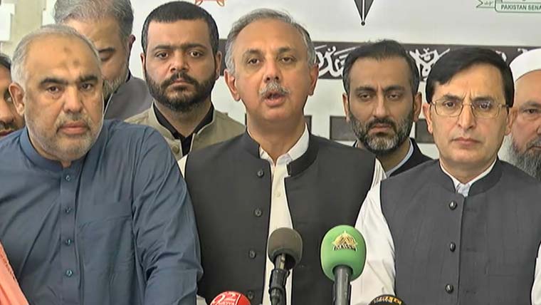 تحریک انصاف کا ملٹری آپریشن کی حمایت سے انکار