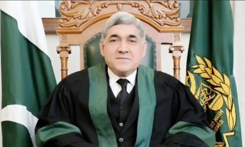 خفیہ اداروں کی مداخلت کی کوئی شکایت نہیں، چیف جسٹس سندھ ہائیکورٹ