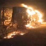 کوئٹہ جانے والی مسافر کوچ میں آتشزدگی، 2جاں بحق