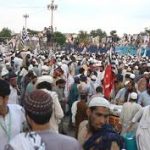 مبارک ثانی کیس،سپریم کورٹ فیصلے کیخلاف مجلس ختم نبوت کا اسلام آباد میں مارچ،پولیس شیلنگ