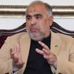 ہمیں استعفی دینے کیلئے کہا جارہا ہے، اسد قیصر