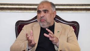 ہمیں استعفی دینے کیلئے کہا جارہا ہے، اسد قیصر