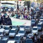 کراچی میں گزشتہ کئی روز سے جاری دھرنے ختم کرانے کے لیے پولیس حرکت میں آگئی